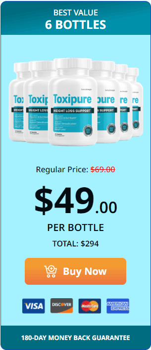 buy toxipure 6 bottles